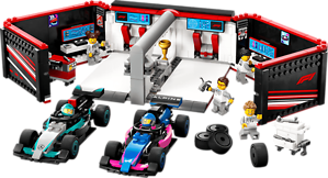 LEGO CITY F1® GARAGE & MERCEDES -AMG & ALPINE CARS TOY