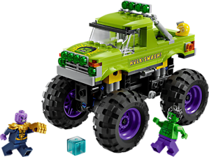 LEGO MARVEL HULK TRUCK VS THANOS