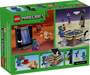 LEGO MINECRAFT NETHER & END PORTAL JOURNEY
