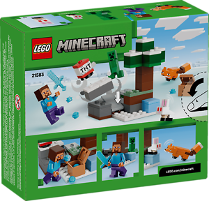 LEGO MINECRAFT STEVE'S TAIGA ADVENTURE