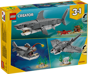 LEGO CREATOR 3-IN-1 FIERCE SHARK WITH A TREASURE CHEST