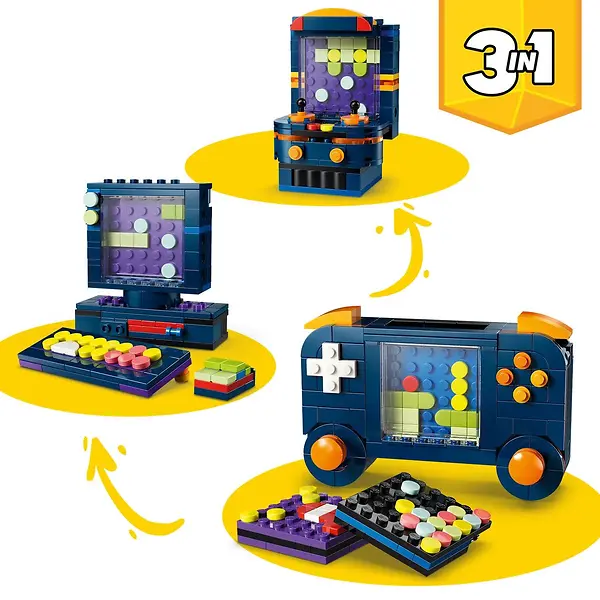 LEGO CREATOR 3-IN-1 RETRO GAMING CONSOLE