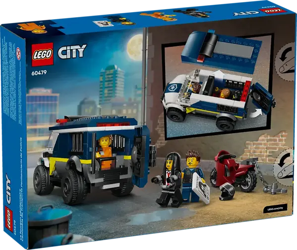 LEGO CITY POLICE PRISONER TRANSPORT VAN