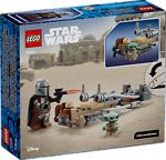 LEGO STAR WARS THE MANDALORIAN & GROGU'S SPEEDER BIKE