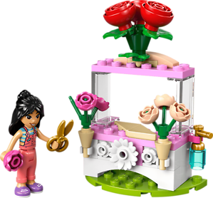 LEGO FRIENDS FLOWER STAND WITH ROSES