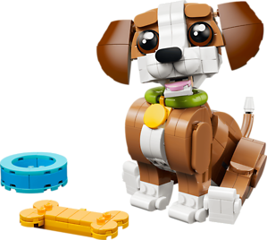 LEGO CREATOR 3-IN-1 CUTE ANIMALS: PLAYFUL PUPPY DOG