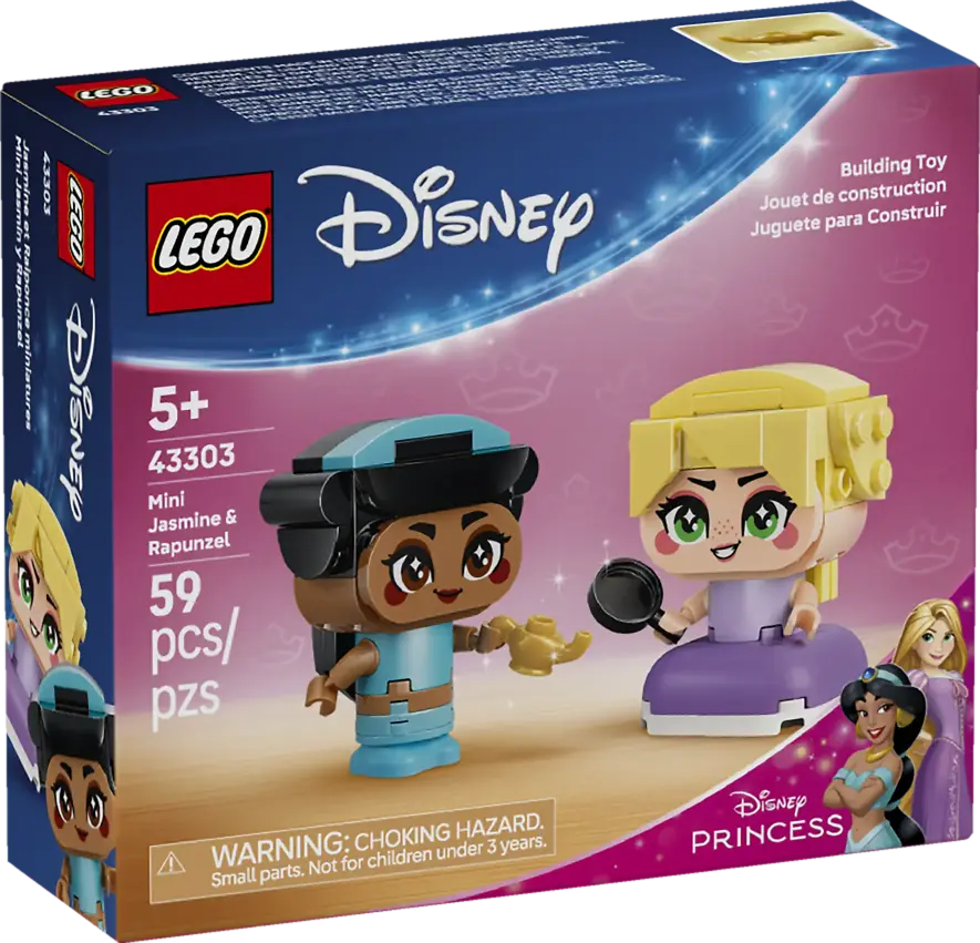 LEGO DISNEY MINI JASMINE & RAPUNZEL