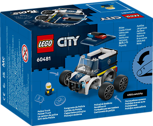 LEGO CITY RIDES - POLICE TRUCK