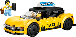 LEGO CITY YELLOW TAXI