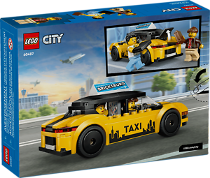 LEGO CITY YELLOW TAXI