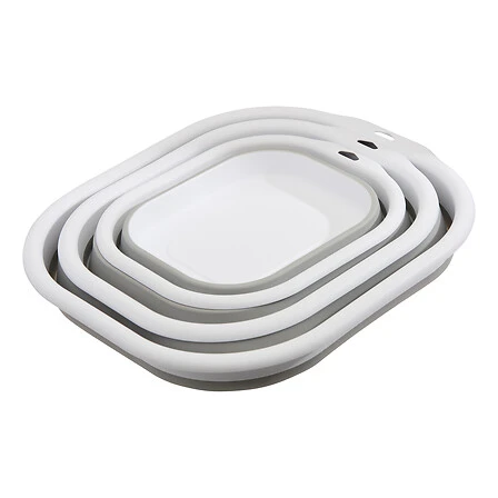 5FIVE SET OF 3 RETRACTABLE BASINS 3L, 5L & 10L