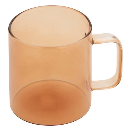 SG MIA TEINTE GLASS MUG. ASSORTED COLOURS. 430 ML
