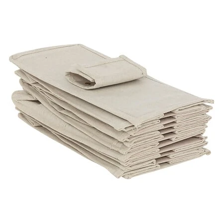 5FIVE DRESSY HANGING SHOE RACK 10 COMPARTMENT. BEIGE