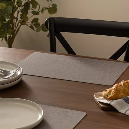 SG AXEL PLACEMAT GREY 45X30 CM