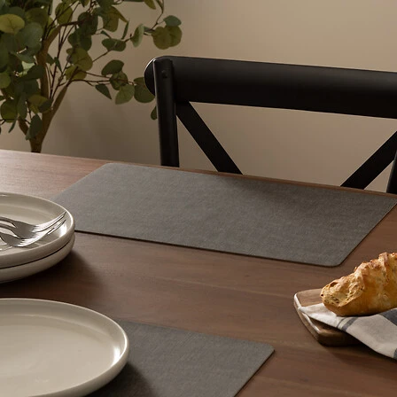 SG AXEL PLACEMAT - DARK GREY - 45X30 CM