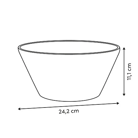 5FIVE EDEN SALAD BOWL - 25 CM