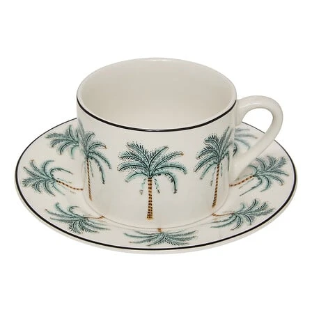 SG SET OF 2 PALM RESO ESPRESSO CUPS - ASSORTED - 20CL