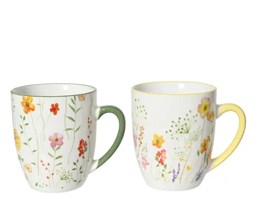 DECORIS PORCELAIN MUG - ASSORTED