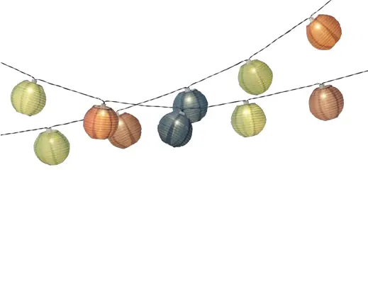 LUMINEO SOLAR NYLON STRINGLIGHTS