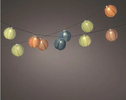 LUMINEO SOLAR NYLON STRINGLIGHTS