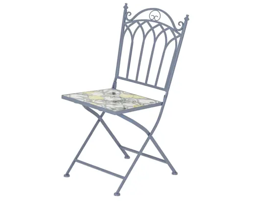 SORRENTO BISTRO OUTDOOR STEEL CHAIR
