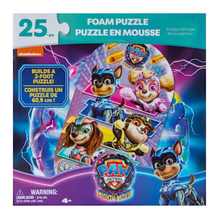 PAW PATROL THE MIGHTY MOVIE FOAM PUZZLE