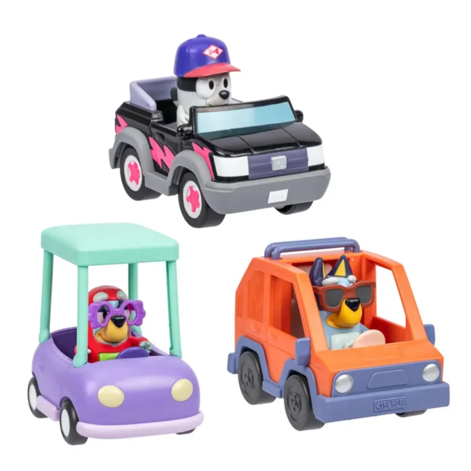 BLUEY BASIC VEHICLE - ASSORTED