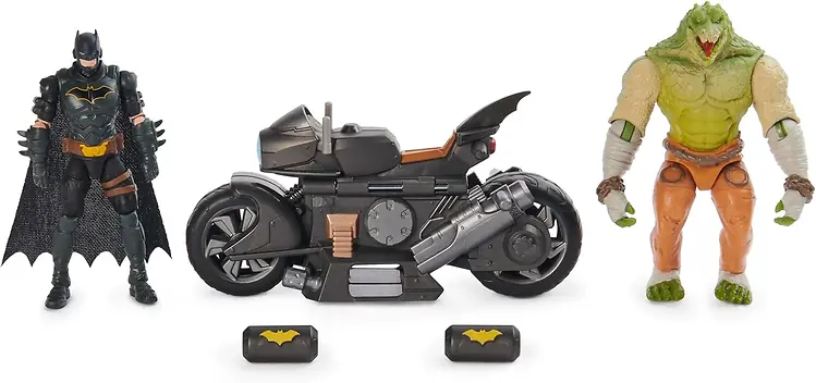 DC BATMAN TRANSFORMING BATCYCLE BATTLE PACK