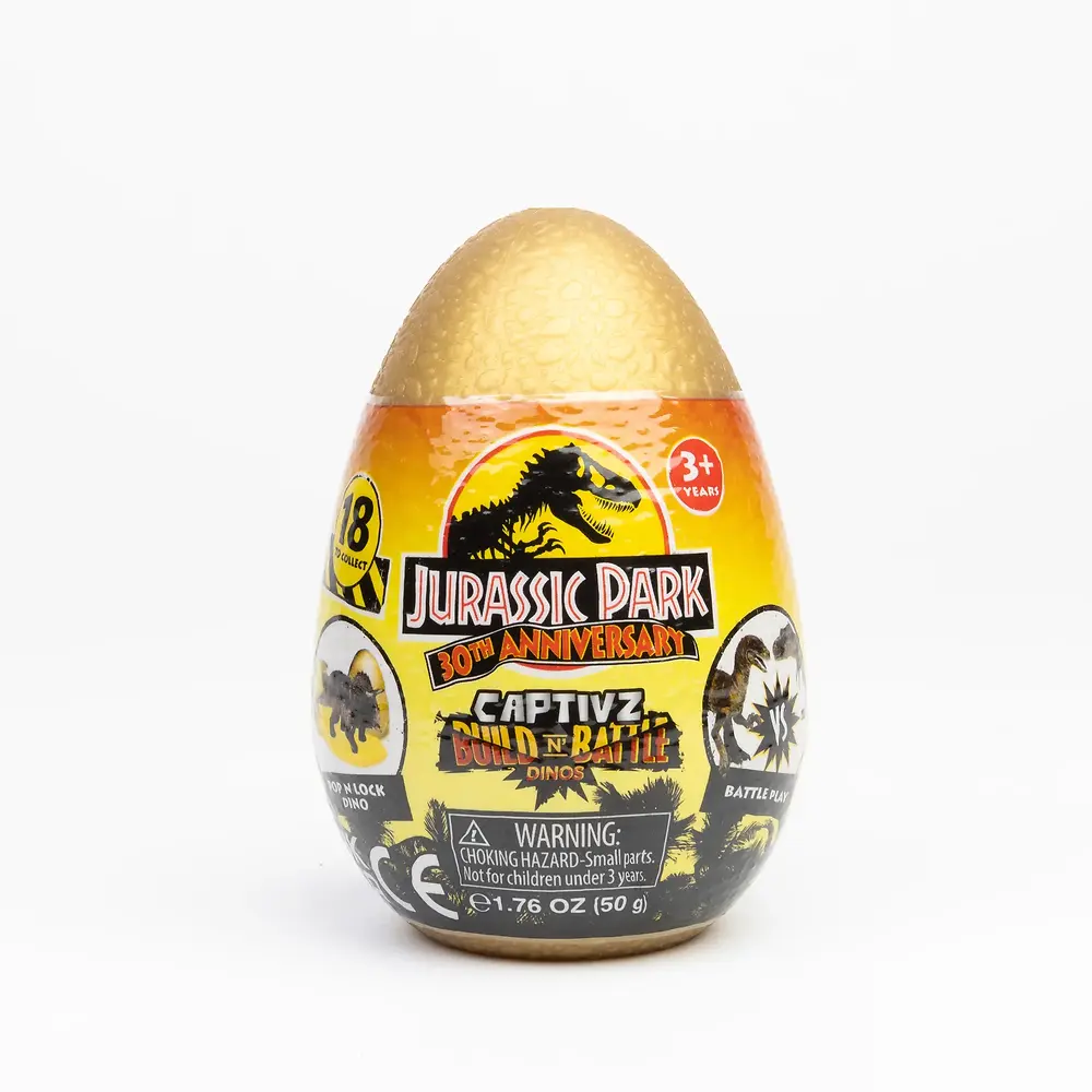 JURASSIC PARK 30TH EDITION DINOSAUR SLIME EGG