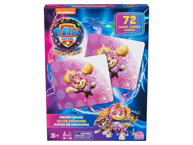 PAW PATROL MIGHTY MOVIE MEMORY MATCH GAME