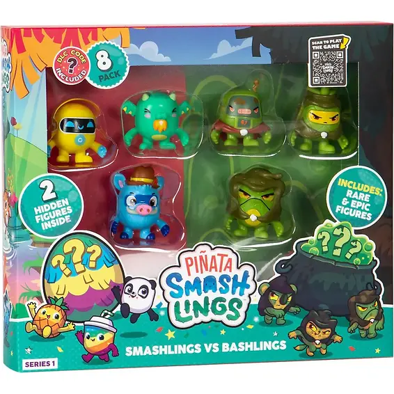 PINATA "SMASHLINGS VS. BASHLINGS" DELUXE 8 PACK