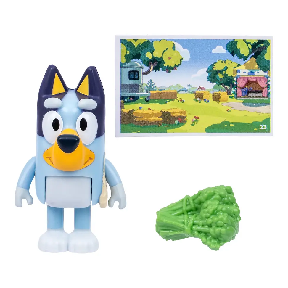 BLUEY STORY STARTER PACK COLLECTIBLE FIGURES - ASSORTED