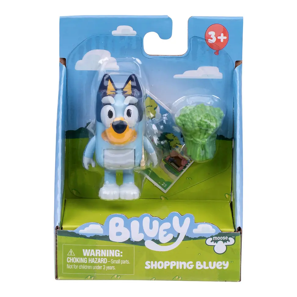BLUEY STORY STARTER PACK COLLECTIBLE FIGURES - ASSORTED