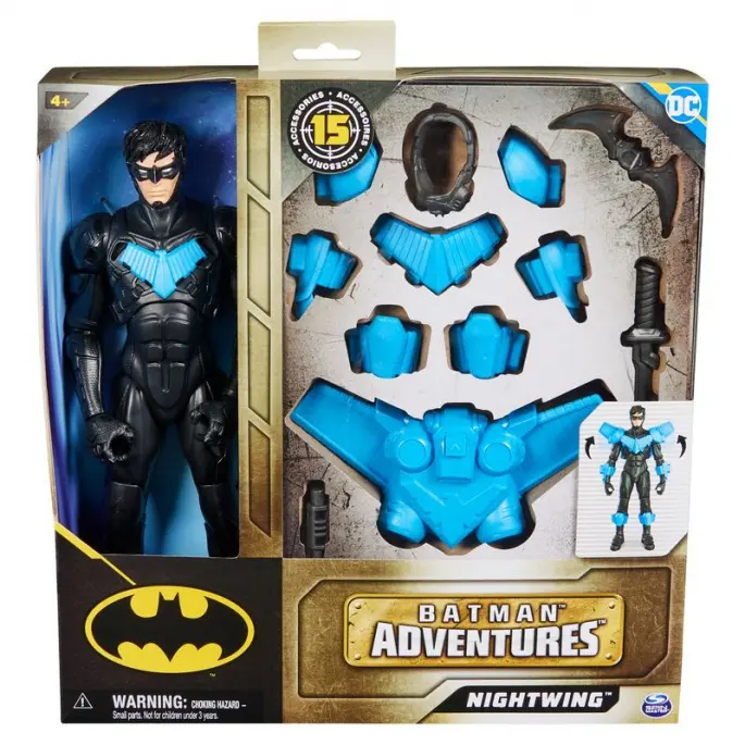 DC BATMAN ADVENTURES NIGHTWING ACTION FIGURE - 12"