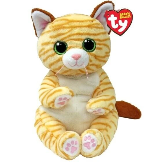 TY BEANIE BABIES TABBY CAT MANGO