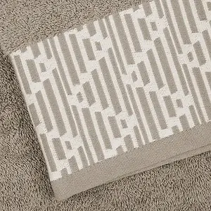 BATH TOWEL - TULI TAUPE 30X50 CM
