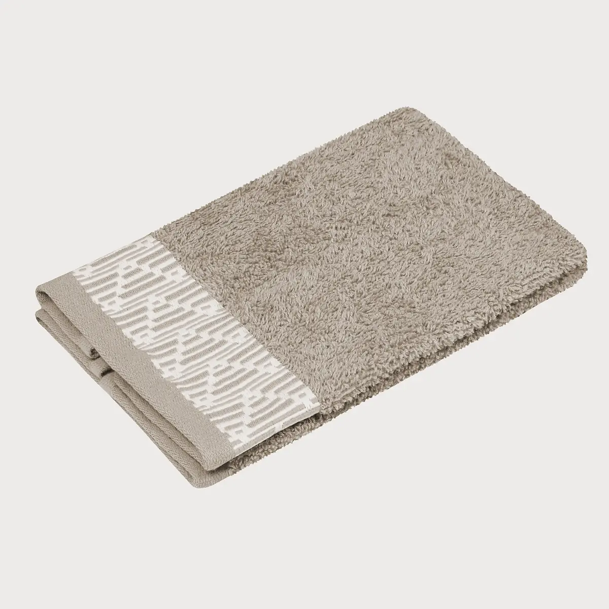 BATH TOWEL TULI - TAUPE - 50X90 CM