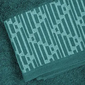 BATH TOWEL TULI - PETROL - 50X90 CM