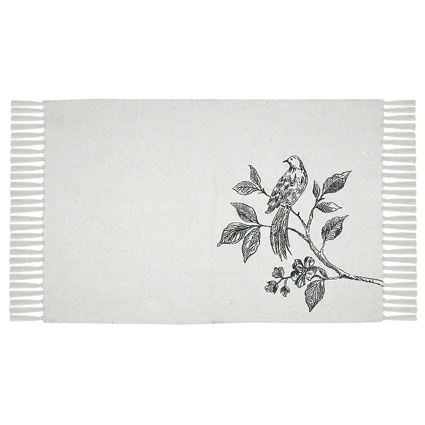 CLARINE ECRU RUG - 60X90 CM