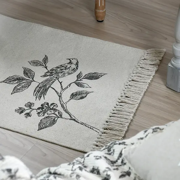 CLARINE ECRU RUG - 60X90 CM