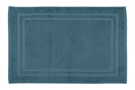 LYLA BATH RUG - PETROL - 45 X 70 CM
