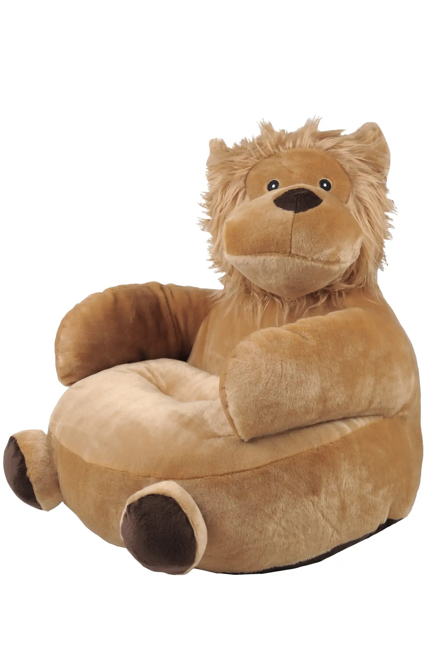 ZIMBA OTTOMAN - CAMEL - 45X45X45 CM