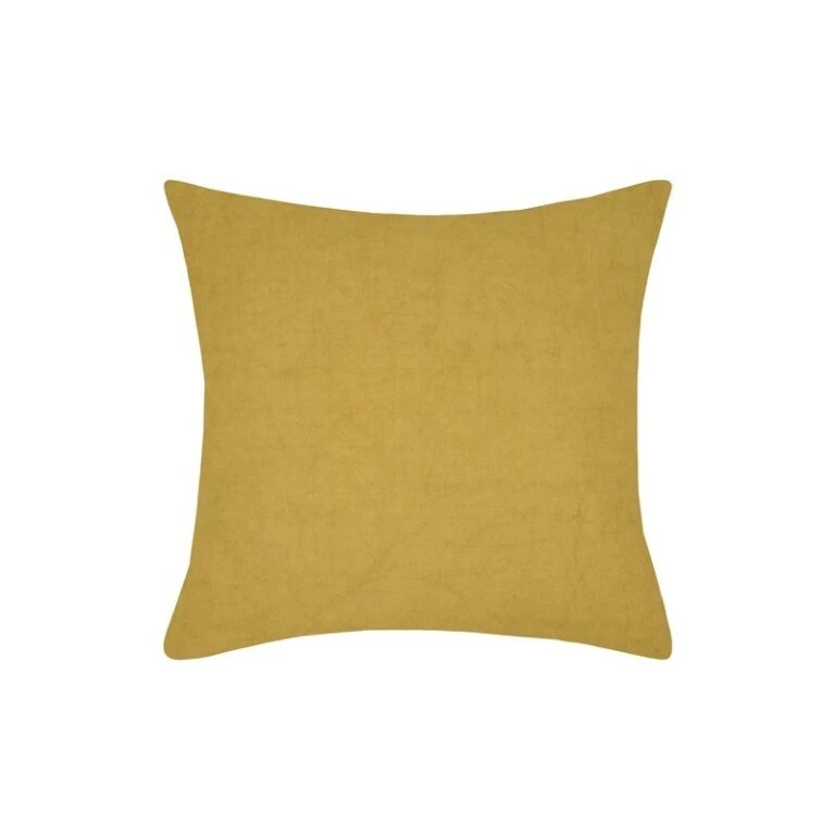 LORIS CUSHION COVER - MUSTARD - 40X40 CM