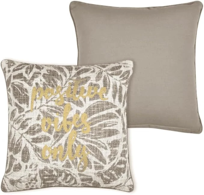 HEMERA CUSHION - TAUPE - 40X40 CM