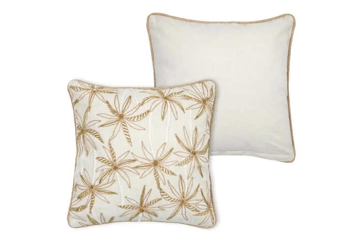 CASABLANCA CUSHION - GOLD - 40X40 CM