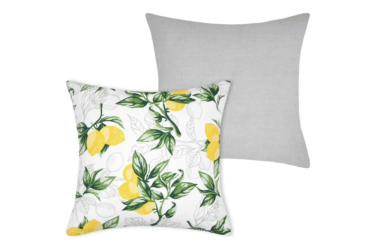 CITRUS CUSHION COVER - YELLOW - 40x40 CM