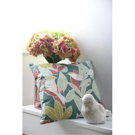 ROSSIGNOL CUSHION COVER - GREEN - 40X40 CM