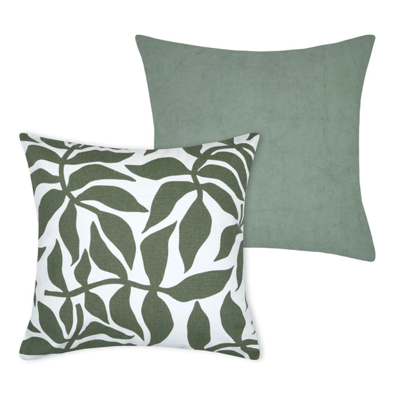 KAMIL CUSHION COVER - GREEN - 40X40 CM