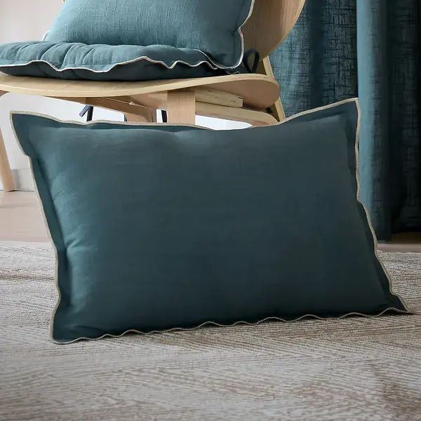 HELIOS CUSHION - BLUE - 40X60 CM