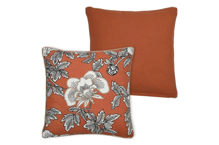 GALICIA CUSHION - ORANGE - 45X45 CM